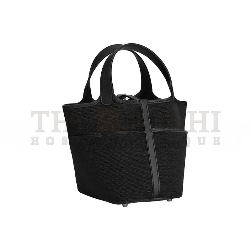 H**me5 PICOTIN LOCK 18 GARGO GOELAND SWIFT SILVER HARDWARE H083189CKAA  (18*18*13cm) Master Quality